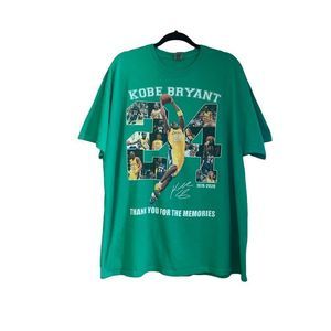 Kobe Bryant Thank you for the Memories TShirt SZ 2XL